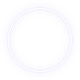 White Neon Circle